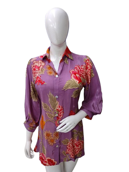 Pure crepe short top