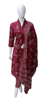 Pretty designer sleeves Mul Chanderifull suit set