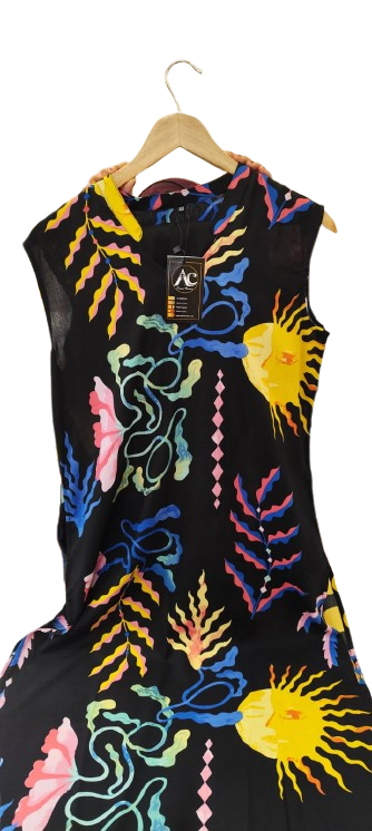 V neck heavy rayon with extra sleeves n pocket