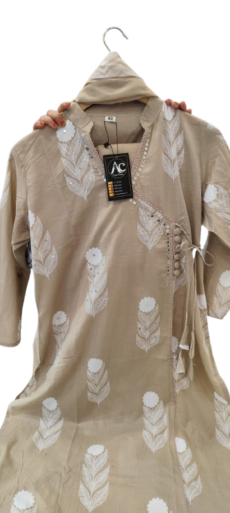 Pure cotton angraka suit set