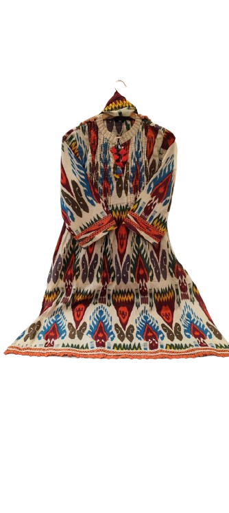 Wow cotton Ikkat suit set