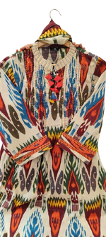 Wow cotton Ikkat suit set