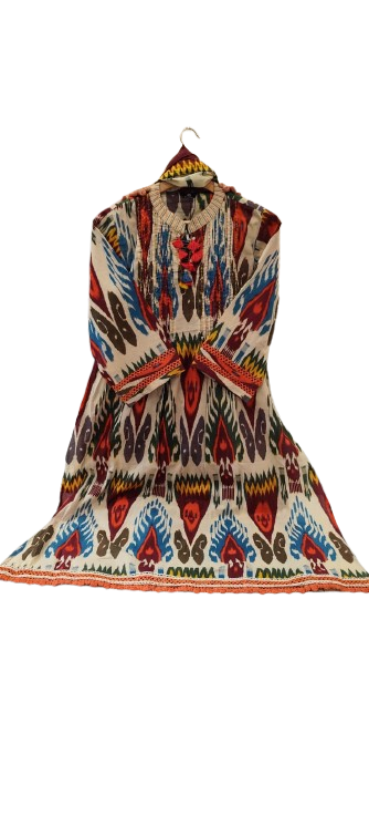 Wow cotton Ikkat suit set