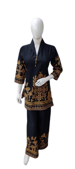 Pretty cotton digital printed co ord set