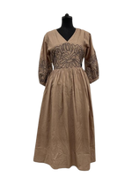 Pure cotton embroidered one piece