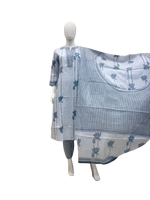 Smart cotton floral suit set