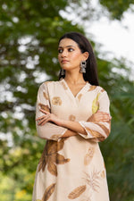 Smart shiffon digital printed lining kurta pant