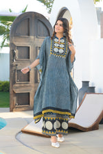 Pure Mul silk stylish Kaftan Set
