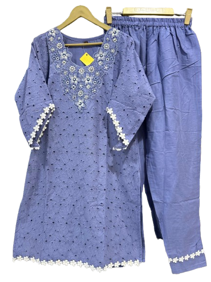 Shifli lace detailing lining co ord