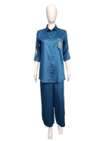 Pretty gaji silk embroidered co ord