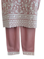 Pure cotton fully embroidered suit set