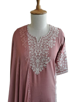 Pure cotton fully embroidered suit set