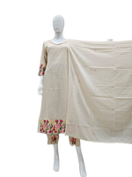 Beautiful cotton embroidered suit set