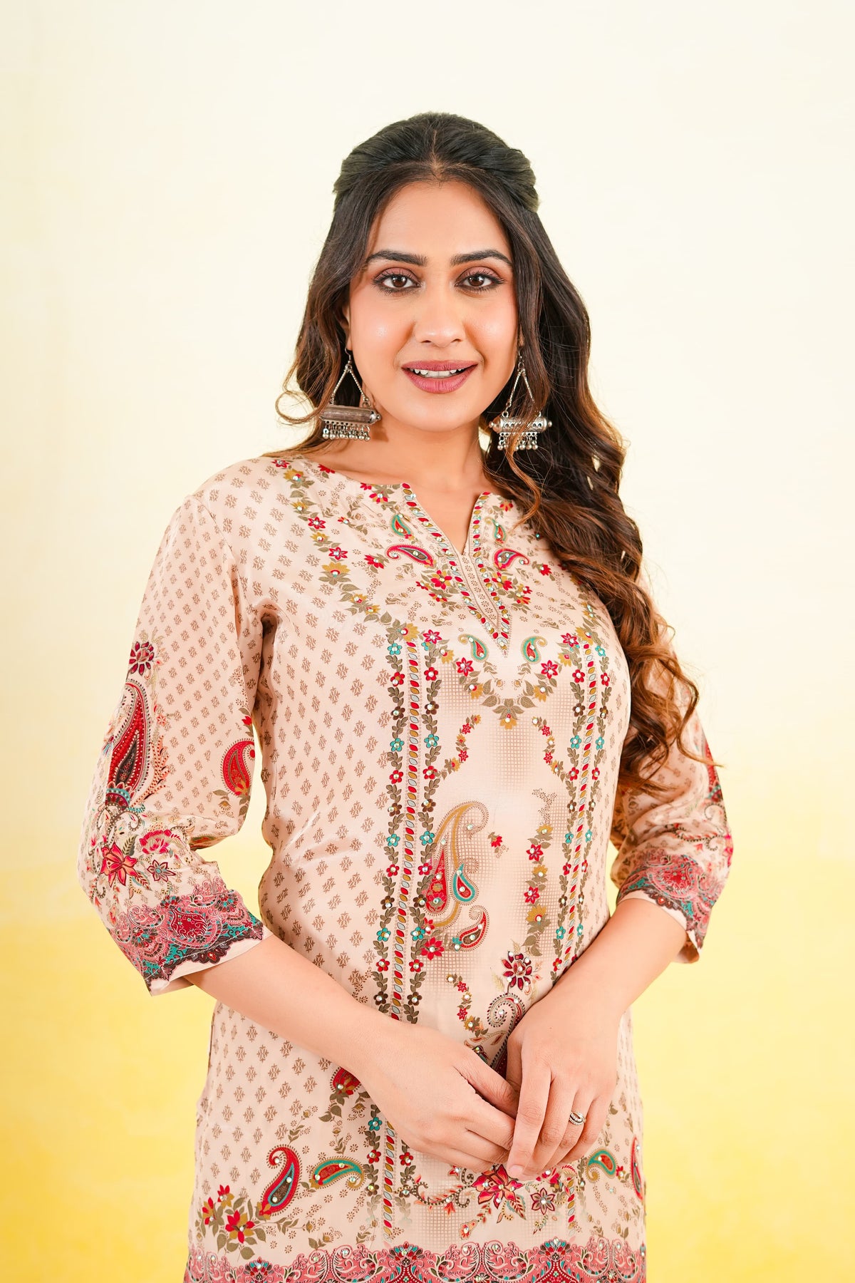 Restocked !! Pure crepe co ord set !!