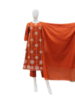 Super gorgeous shifli suit set in rust