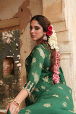 Party wear premium chinon designer suit set