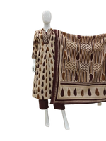 Beautiful V neck premium cotton suit set