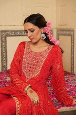 Pretty pure chinon designer suit set