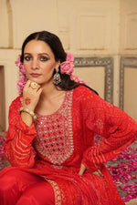 Pretty pure chinon designer suit set