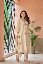 Smart smart cotton pocket design kurta pant