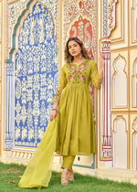 Pure Mul cotton embroidered full suit
