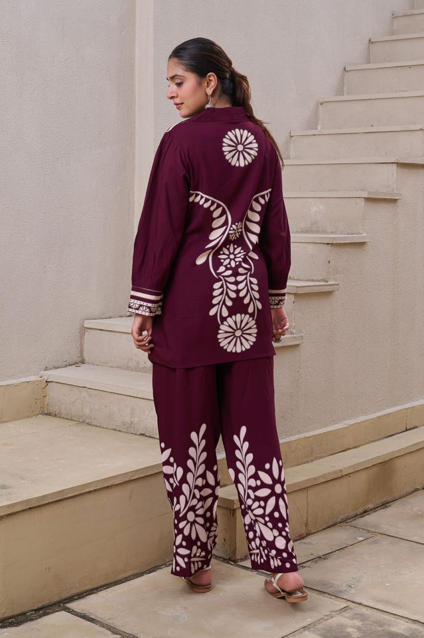 Smart rayon kurta pant