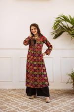 Heavy rayon beautiful digital printed kurta pant