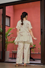 Heart cotton kaftan set