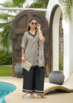 Italian crepe kaftan set