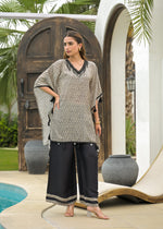 Italian crepe kaftan set