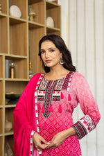Pure Mul silk beautiful detailing suit set