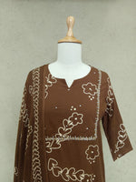 Pure cotton smart ful suit