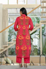 Super gorgeous with designer back co ord in pink