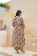 Pure cotton A line suit set