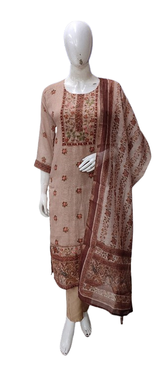 Beautiful jamdani suit set