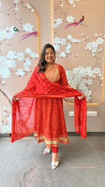 Pure cotton goyal detailing suit set