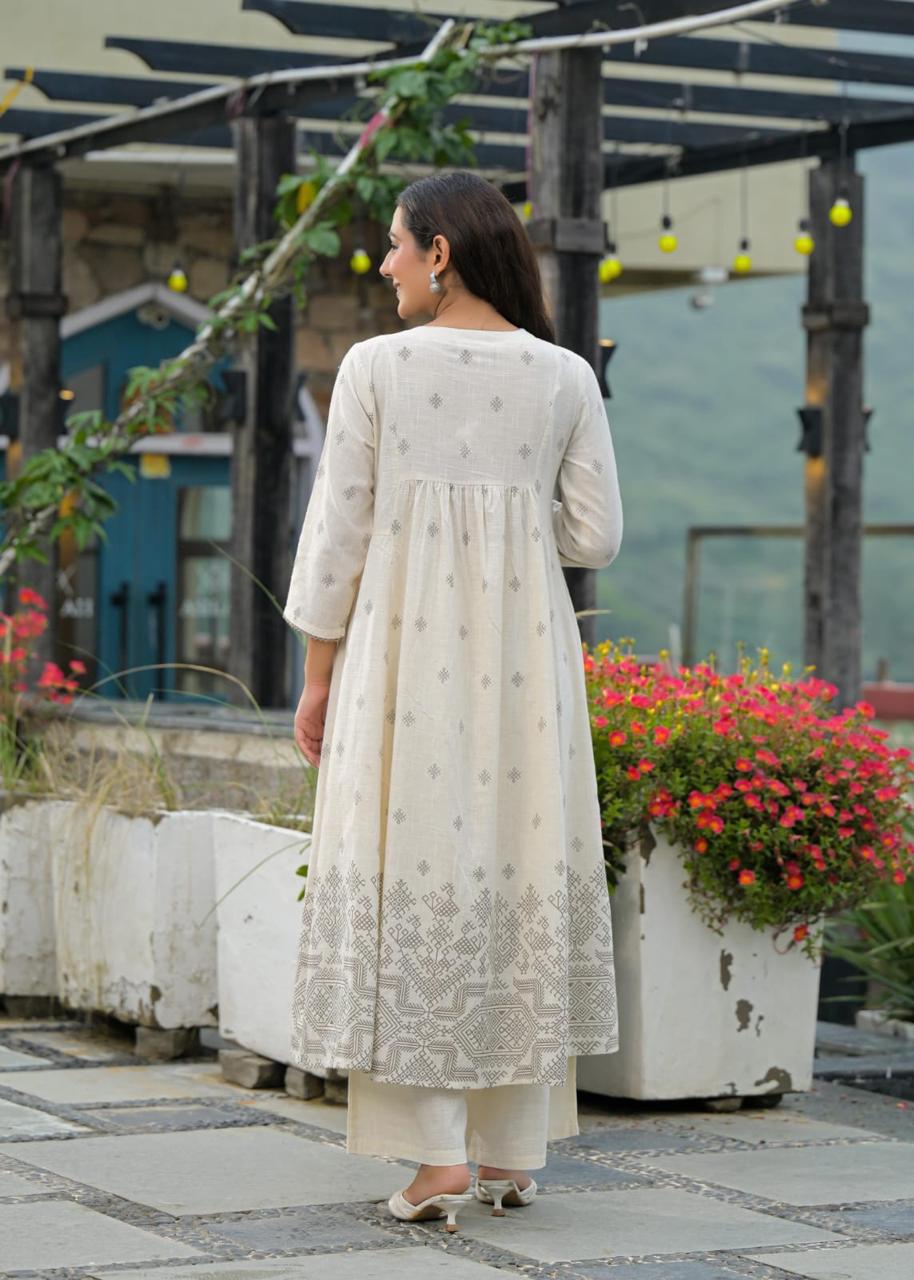 Smart Mul cotton kurta pant