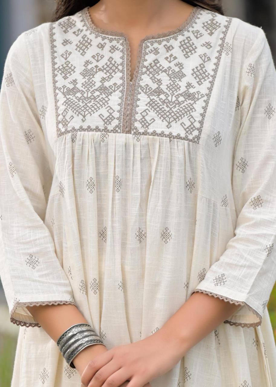 Smart Mul cotton kurta pant