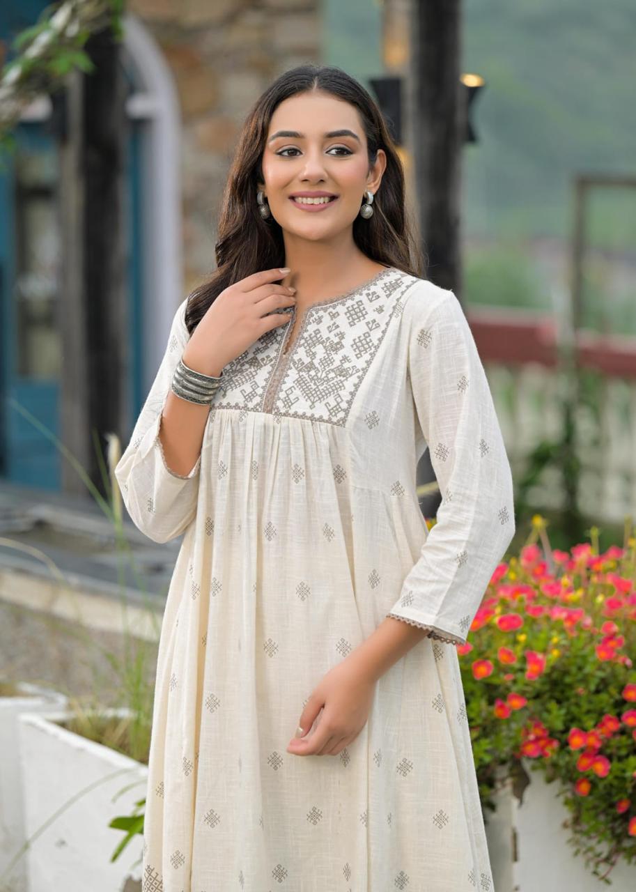 Smart Mul cotton kurta pant