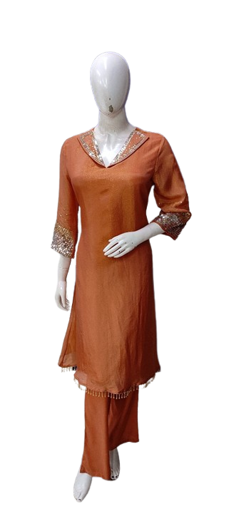 Pretty shimmer tissue co ord set