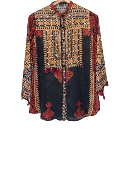 Pure Crepe smart top