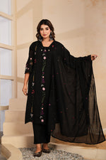 Restocked !! Pure Mul cotton embroidered suit set !!