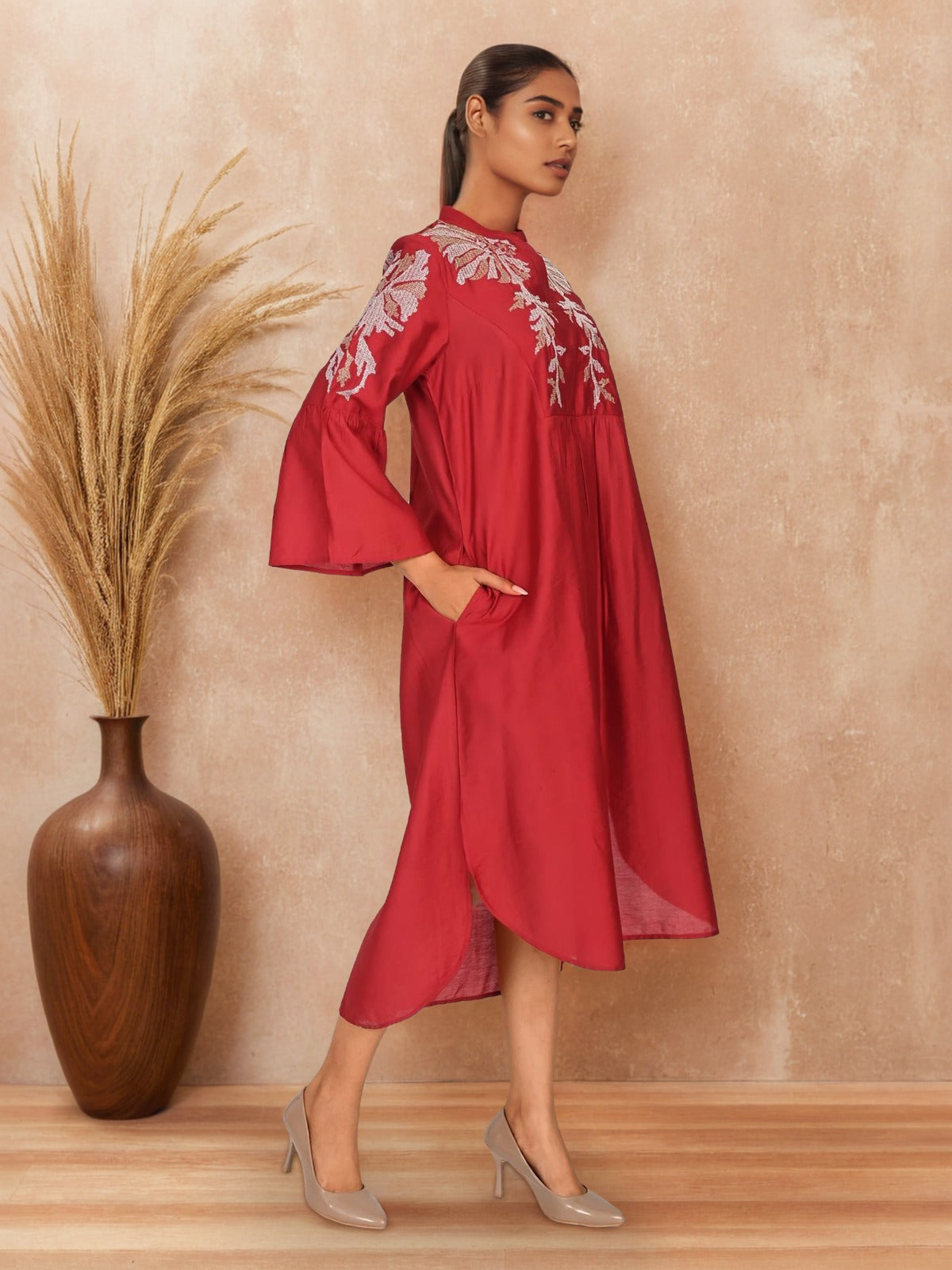 Beautiful embroidered one piece