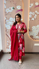 Pure cotton Anarkali full suit set