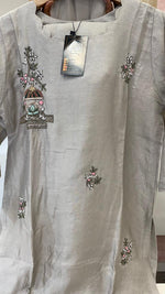 Dola silk heavy handwork suit set