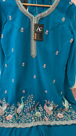 Pretty georgette handwork sharara set