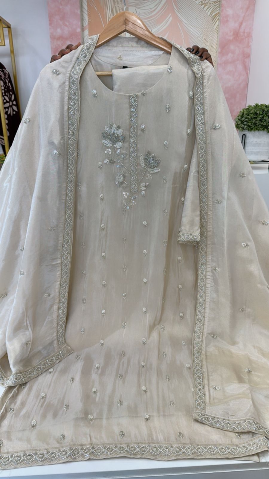 Pure tissue hand work suit set