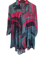 Pretty crepe stylish short top