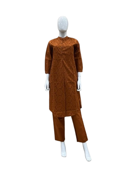 Pretty Shifli co ord set in rust