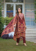Wow pure crepe designer suit set